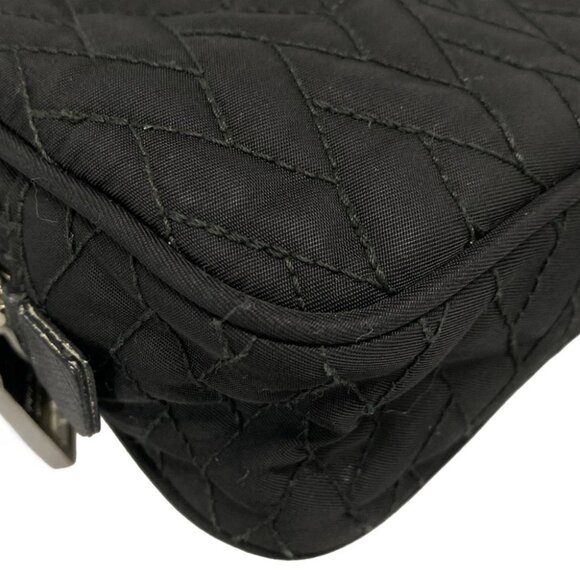 PRADA - Black Nylon Handbag - Picture 15 of 16